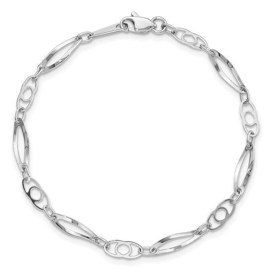 Gold Link Style Bracelets