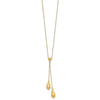 Gold Teardrop Necklace