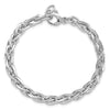 14k White Gold Polished Bracelet
