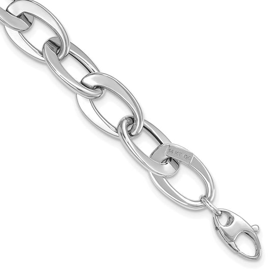 Gold Polished Fancy Link Bracelets