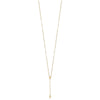 14k Polished Cross and Miraculous Medal with Diamond-cut Beads 17 inch Rosary Necklace Plus 3 inch Extender