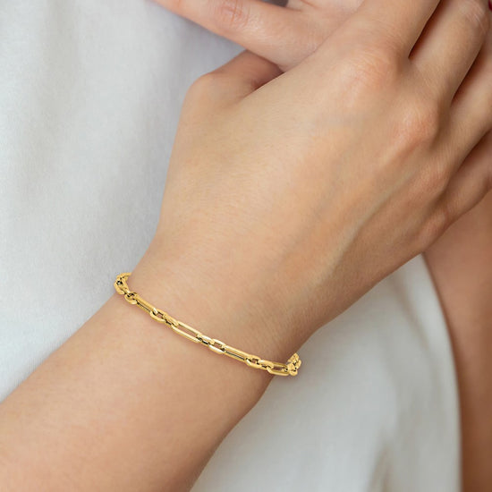 Gold Polished Fancy Bracelets