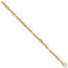 14k Polished Fancy Link 7.5 inch Bracelet