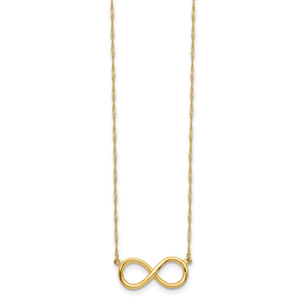 Gold Infinity Necklace