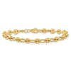 14K Polished Fancy Link 7.5 inch Bracelet