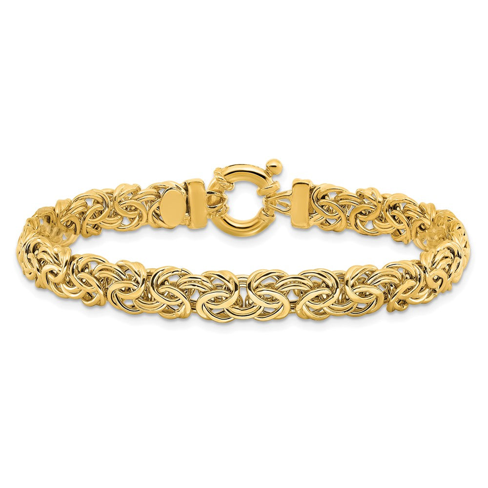 Gold Fancy Flat Byzantine