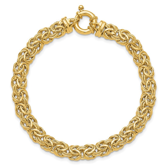 Gold Fancy Flat Byzantine