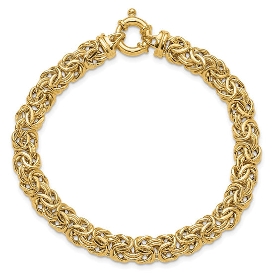 Gold Fancy Flat Byzantine