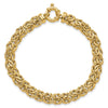 Gold Fancy Flat Byzantine