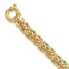 Gold Fancy Flat Byzantine