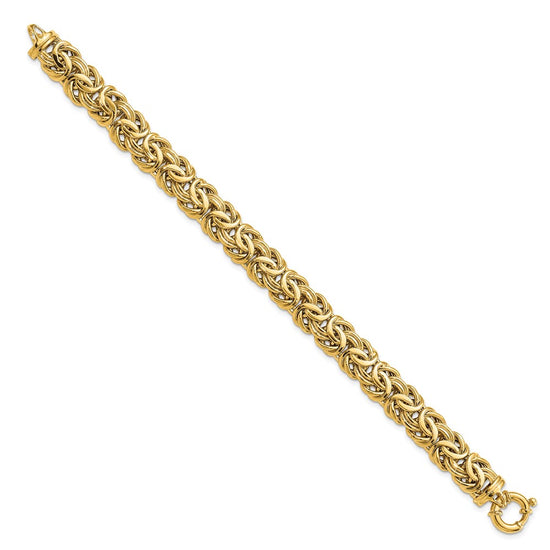 Gold Fancy Flat Byzantine