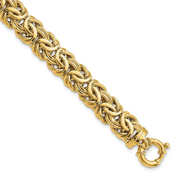Gold Fancy Flat Byzantine