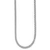 14K White Gold Polished Fancy Link Necklace