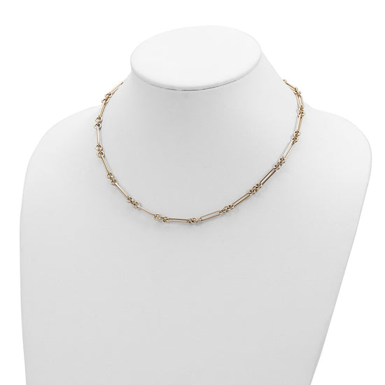 Gold Link Style Necklace