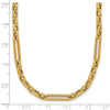 14K Polished Fancy Link Necklace