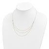 Gold Triple Layer Necklace