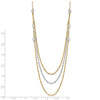 Gold Triple Layer Necklace