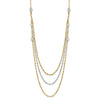Gold Triple Layer Necklace