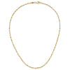 14K Polished Fancy Link 17 inch Necklace