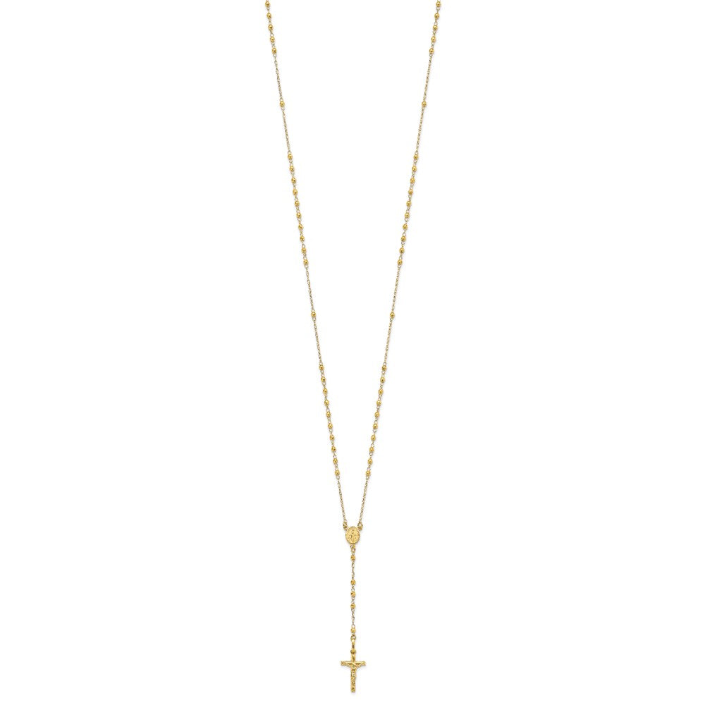 Gold Rosary Necklace
