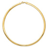 Gold Reversible Diamond-cut Omega Necklaces