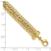 14k 8.25mm Fancy Multi-Link Bracelet
