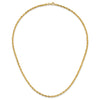 14k Polished and D/C Fancy Twisted 18in Necklace