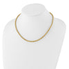 14K Polished Fancy Bold Link Necklace
