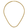 14K Polished 3.7mm Fancy Link 18 inch Necklace