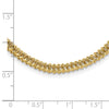 14K Polished 3.7mm Fancy Link 18 inch Necklace