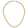 14K Polished 4.25mm Fancy Byzantine Link 18 inch Necklace