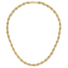 14K Polished Fancy Knot Links Necklace