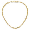 14k Polished Fancy Link 18.25inch Necklace