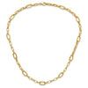 14K Polished Fancy Cable Link Necklace
