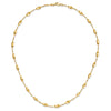 14K Polished Fancy Twisted Links 18 inch Necklace