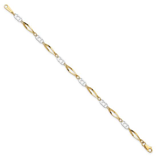 Gold Link Style Bracelets