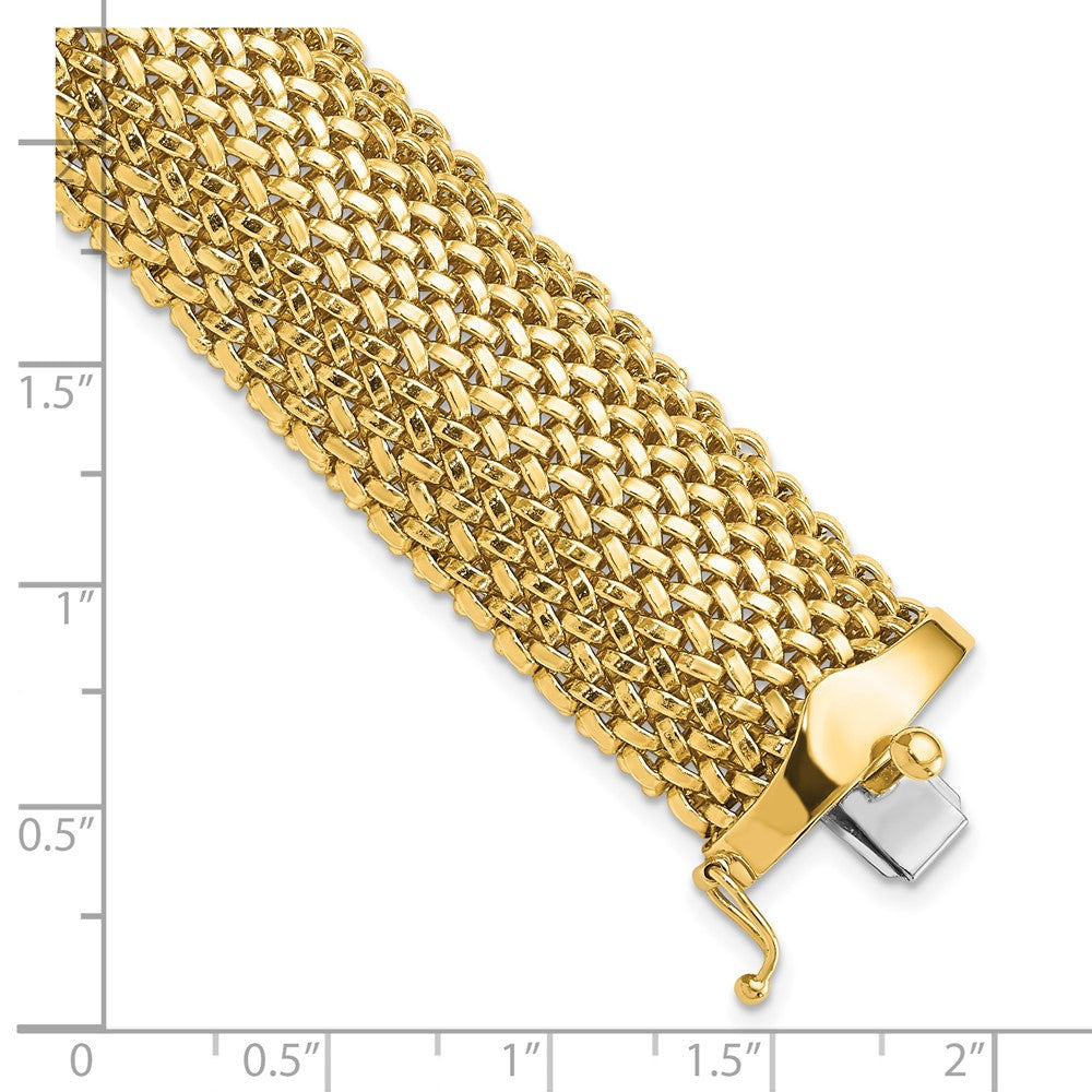 Gold Mesh Bracelet