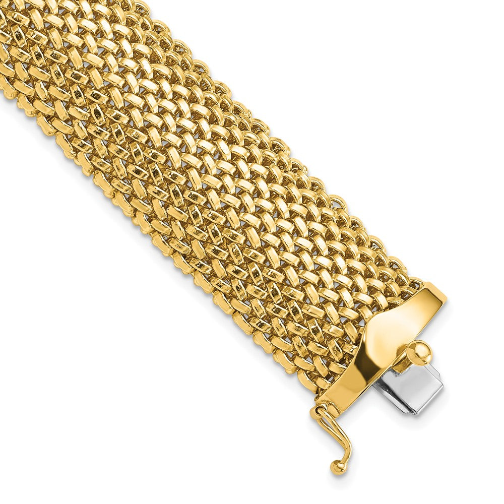 Gold Mesh Bracelet