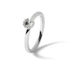 Stackable Diamond Initial Rings