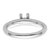 Stackable Diamond Initial Rings