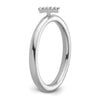 Stackable Diamond Initial Rings