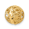Gold Polished Filigree Pendants
