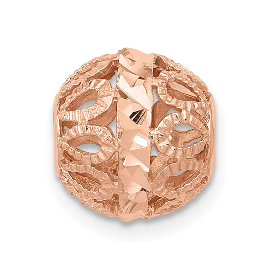 Gold Polished Filigree Pendants