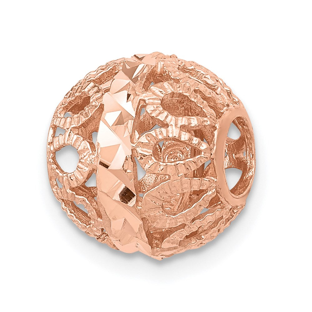 Gold Polished Filigree Pendants