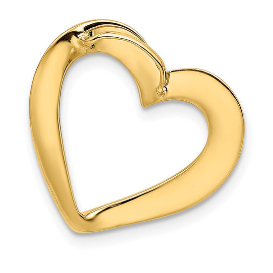 Gold Polished Slide Pendants
