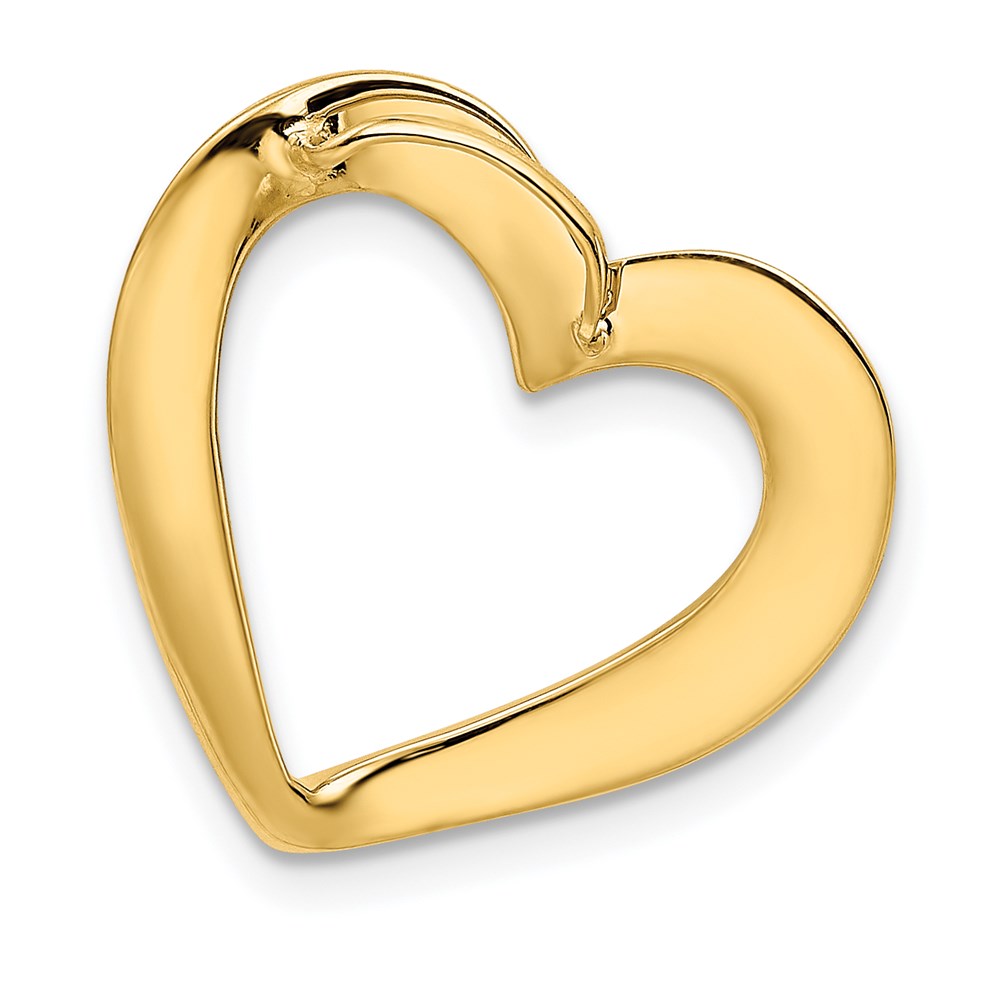 Gold Polished Slide Pendants