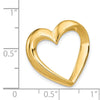 Gold Polished Slide Pendants