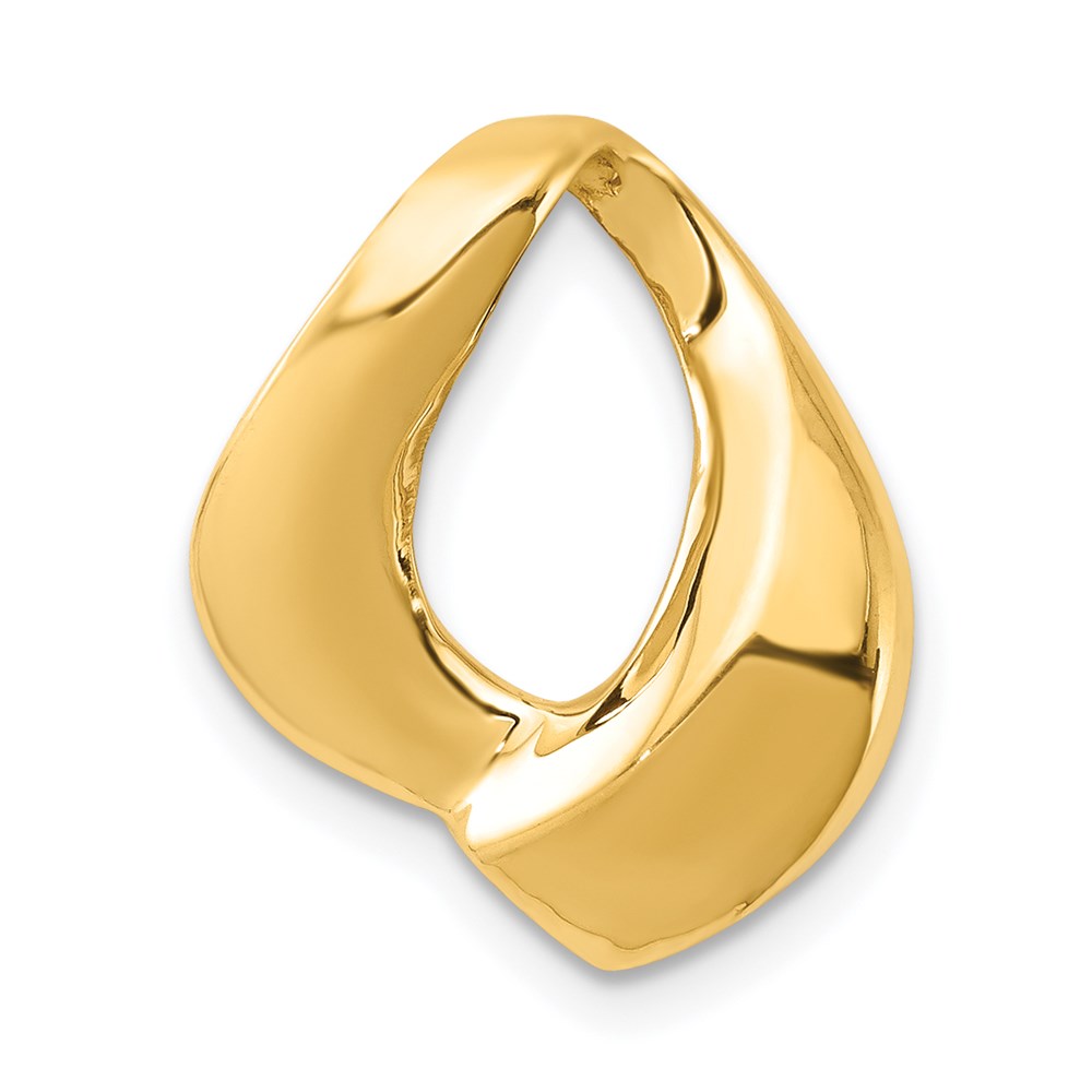 Gold Polished Slide Pendants