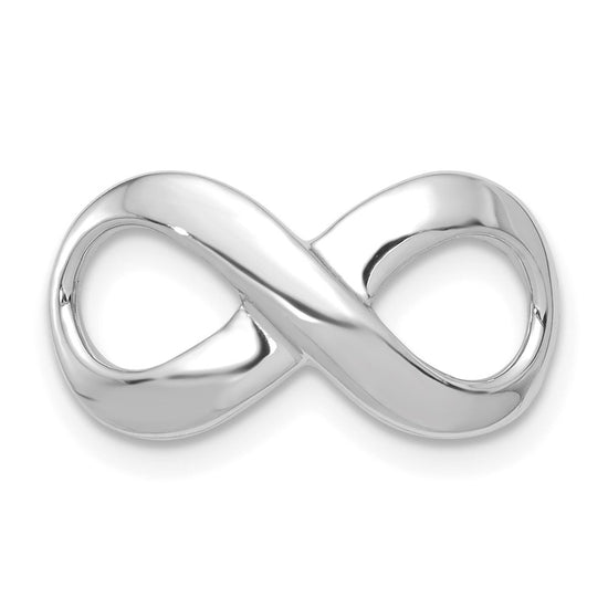 Gold Polished Infinity Slide Pendants