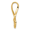 Gold Polished Slide Pendant